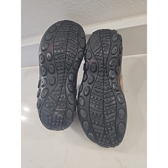 Merrell Jungle Moc Suede Loafers Shoes Womens 7 Brown Dark Earth J65685 Comfort - Picture 5 of 8